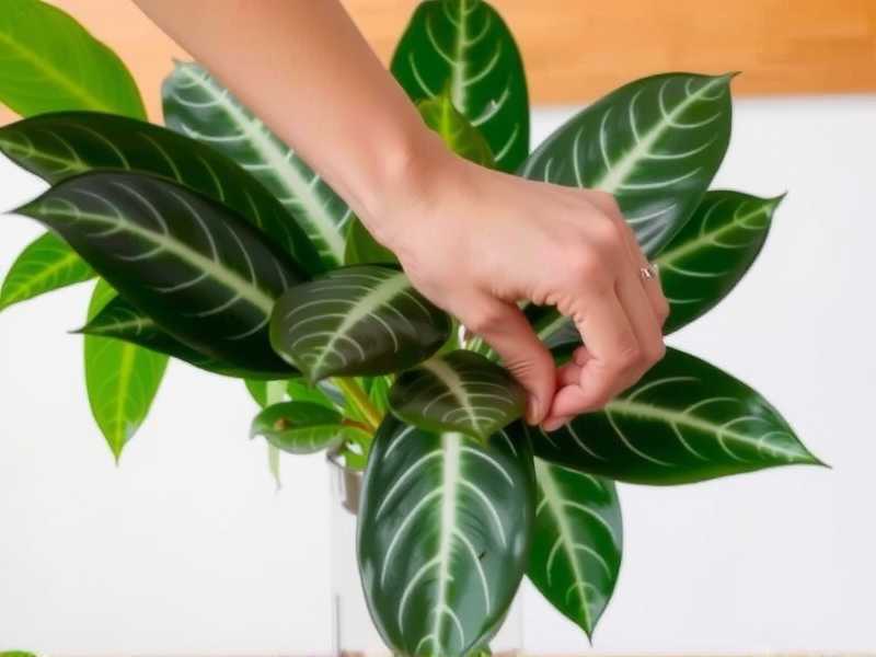 How to Train Aglaonema Growth Direction(1) How to Train Aglaonema Growth Direction(1)