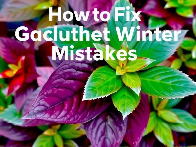 How to Fix Aglaonema Winter Care Mistakes