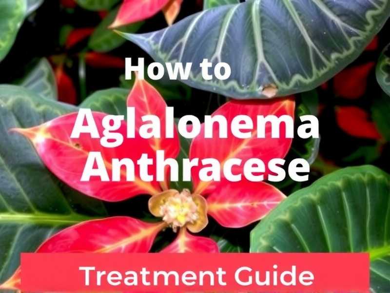 How to Fix Aglaonema Anthracnose: Treatment Guide