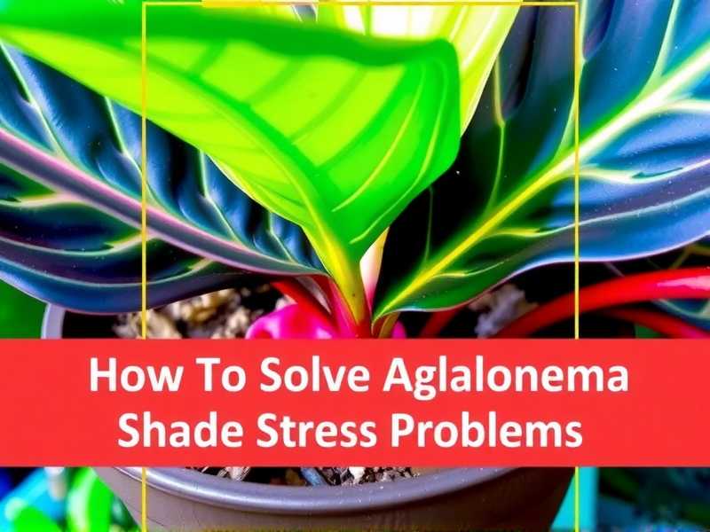 How to Fix Aglaonema Shade Stress Issues