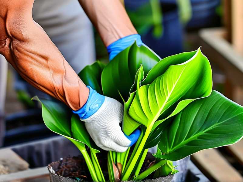 How to Package Aglaonema Propagations for Shipping(1)